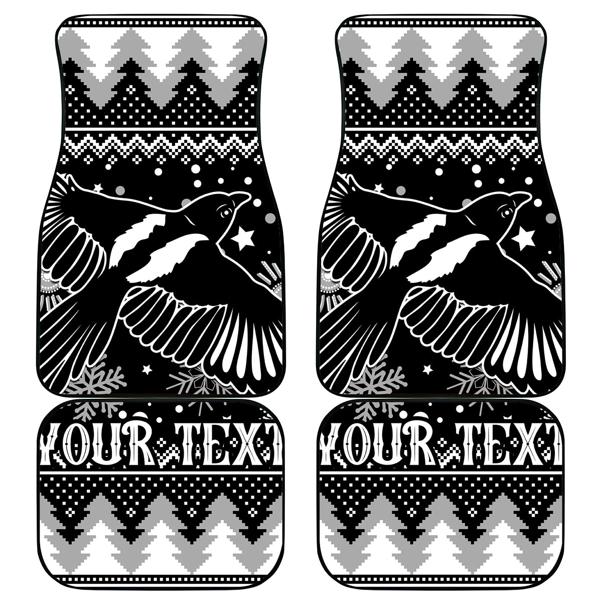 custom-magpies-football-car-mats-christmas-vibe-2023