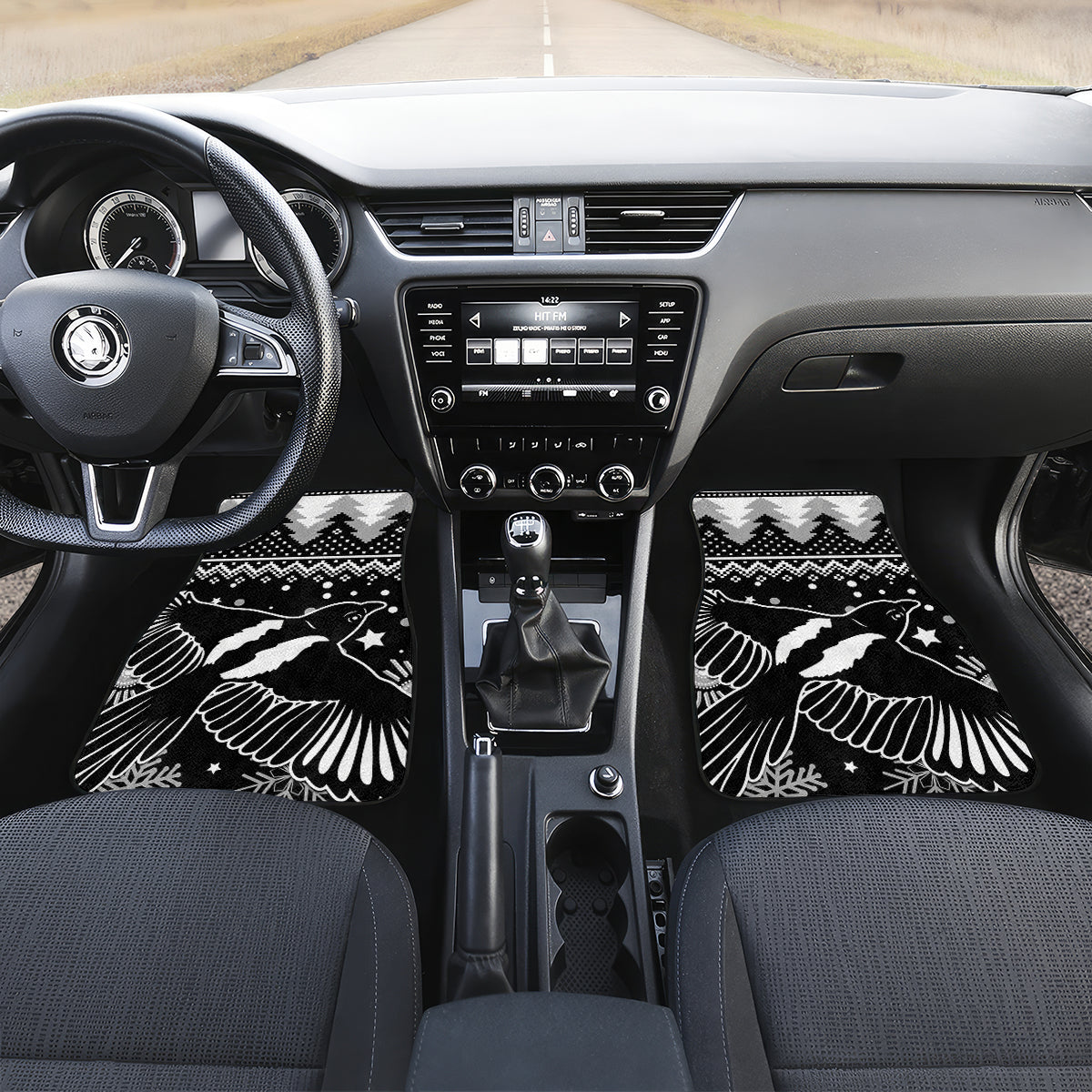 custom-magpies-football-car-mats-christmas-vibe-2023