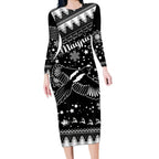 custom-magpies-football-long-sleeve-bodycon-dress-christmas-vibe-2023