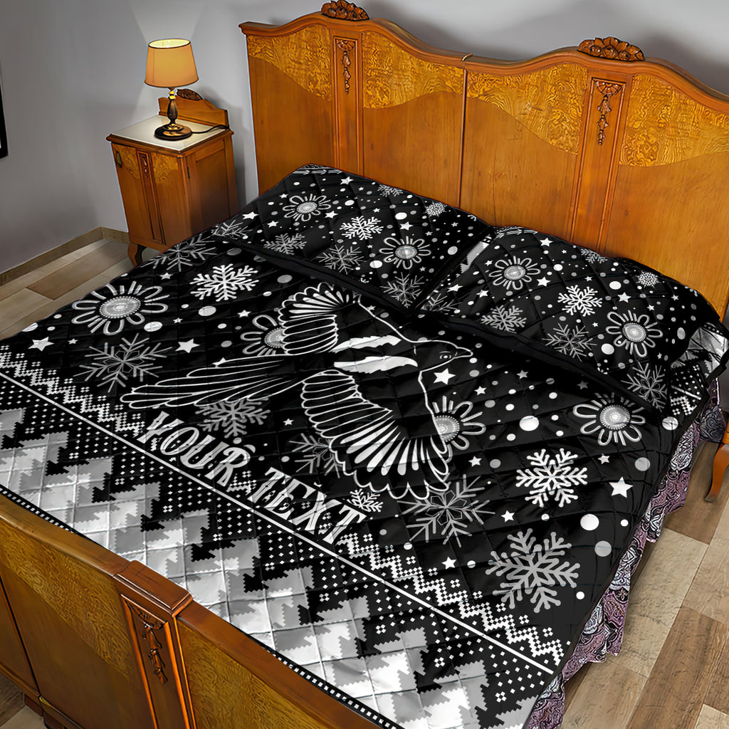 custom-magpies-football-quilt-bed-set-christmas-vibe-2023