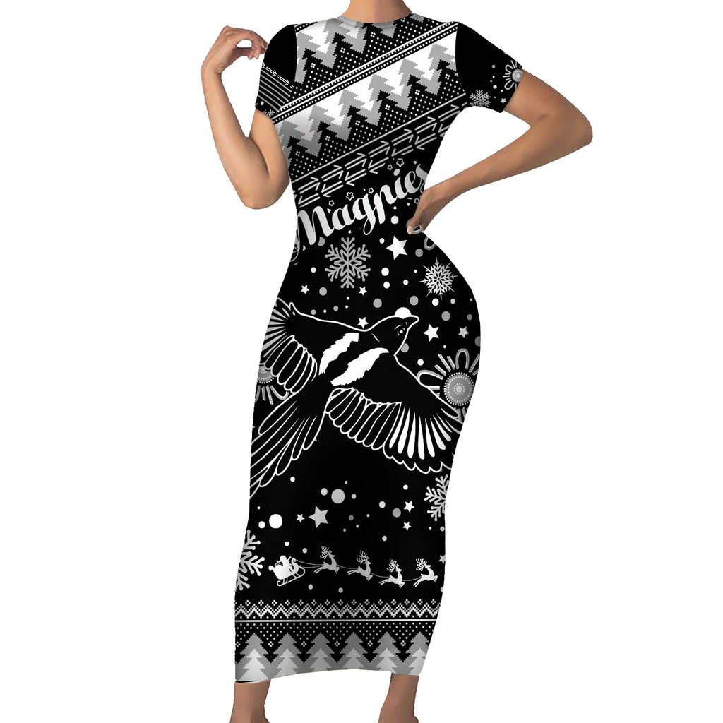 custom-magpies-football-short-sleeve-bodycon-dress-christmas-vibe-2023