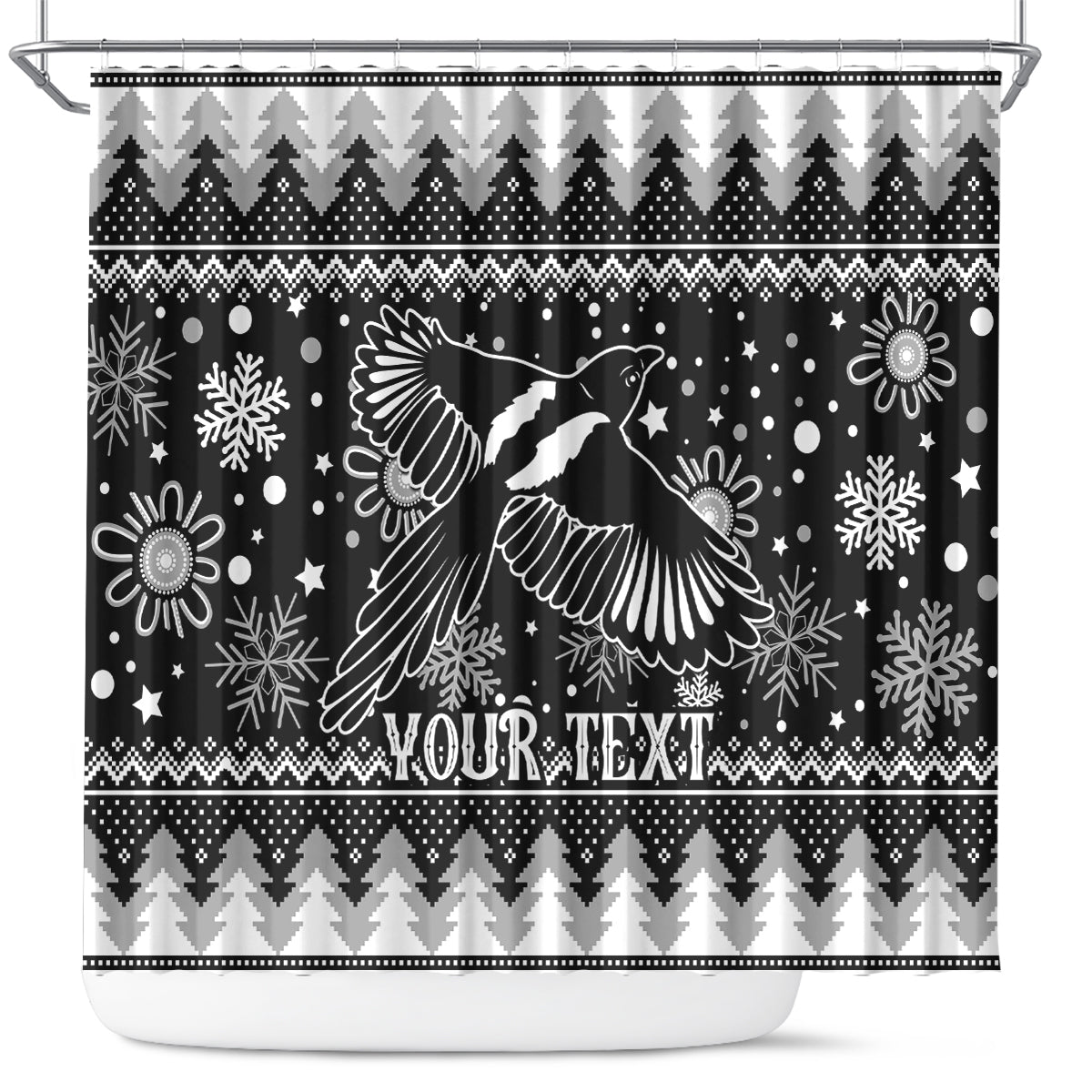 custom-magpies-football-shower-curtain-christmas-vibe-2023