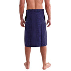 Maori Wheku Meri Kirihimete Personalised Lavalava All Blue Indigenous Maori Motif - Aussie Hoodie