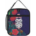 Maori Wheku Meri Kirihimete Personalised Lunch Bag All Blue Indigenous Maori Motif