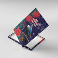 Tui Meri Kirihimete Personalised Canvas Wall Art Pohutukawa Flowers Blue Motif - Aussie Hoodie
