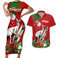 kangaroo-lover-couples-matching-short-sleeve-bodycon-dress-and-hawaiian-shirt-australia-merry-christmas-aboriginal