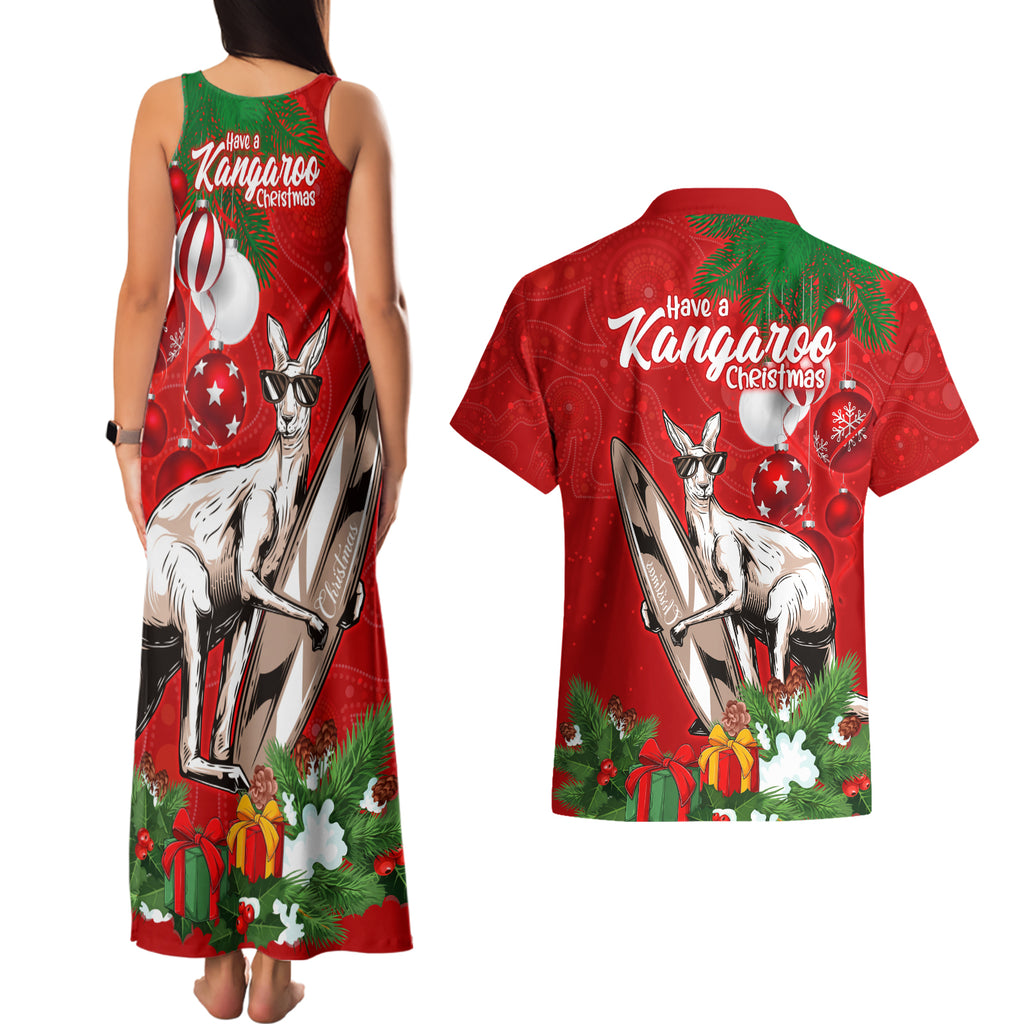 kangaroo-lover-couples-matching-tank-maxi-dress-and-hawaiian-shirt-australia-merry-christmas-aboriginal