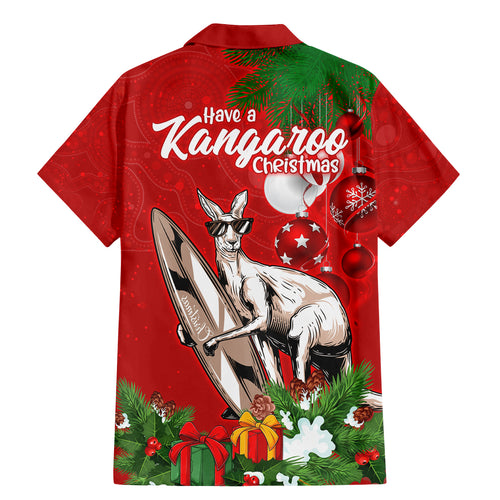 kangaroo-lover-family-matching-mermaid-dress-and-hawaiian-shirt-australia-merry-christmas-aboriginal