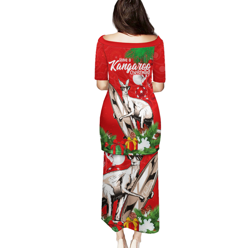 kangaroo-lover-family-matching-puletasi-dress-and-hawaiian-shirt-australia-merry-christmas-aboriginal