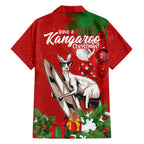 kangaroo-lover-family-matching-short-sleeve-bodycon-dress-and-hawaiian-shirt-australia-merry-christmas-aboriginal