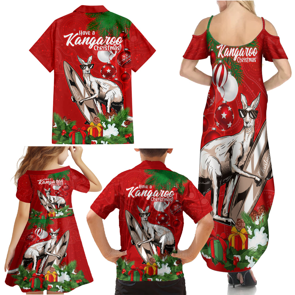 kangaroo-lover-family-matching-summer-maxi-dress-and-hawaiian-shirt-australia-merry-christmas-aboriginal