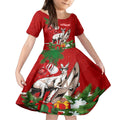 kangaroo-lover-kid-short-sleeve-dress-australia-merry-christmas-aboriginal