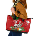 kangaroo-lover-leather-tote-bag-australia-merry-christmas-aboriginal