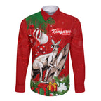 kangaroo-lover-long-sleeve-button-shirt-australia-merry-christmas-aboriginal