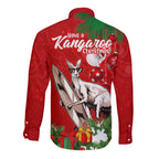 kangaroo-lover-long-sleeve-button-shirt-australia-merry-christmas-aboriginal