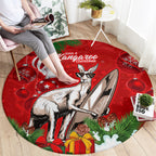 kangaroo-lover-round-carpet-australia-merry-christmas-aboriginal