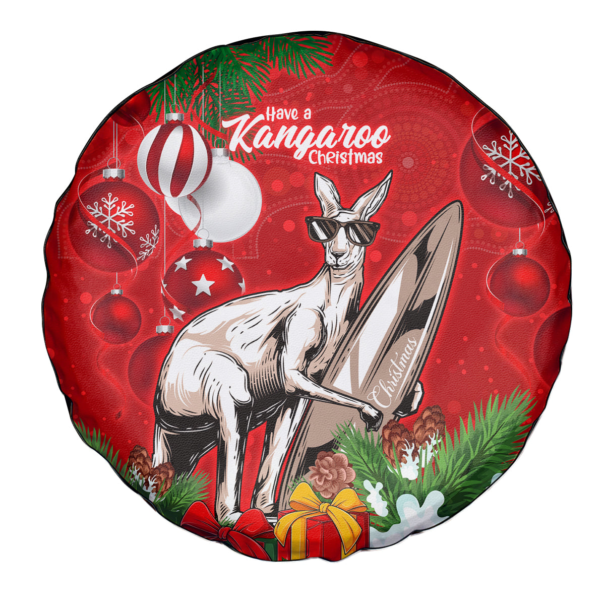 kangaroo-lover-spare-tire-cover-australia-merry-christmas-aboriginal