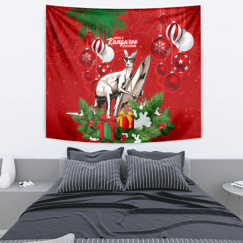 kangaroo-lover-tapestry-australia-merry-christmas-aboriginal