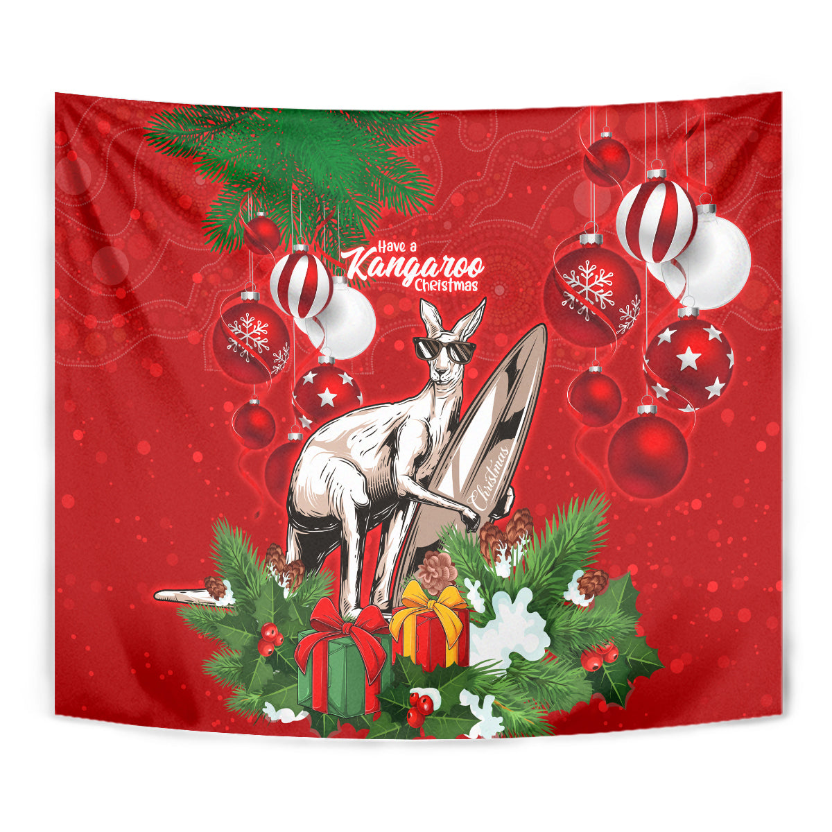 kangaroo-lover-tapestry-australia-merry-christmas-aboriginal