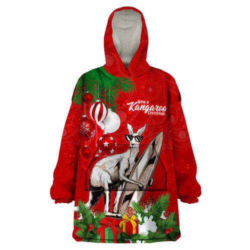 kangaroo-lover-wearable-blanket-hoodie-australia-merry-christmas-aboriginal
