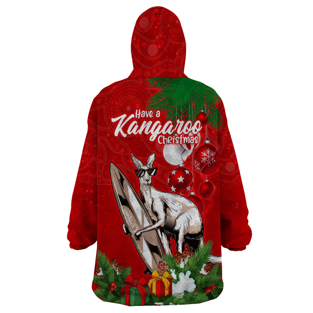 kangaroo-lover-wearable-blanket-hoodie-australia-merry-christmas-aboriginal
