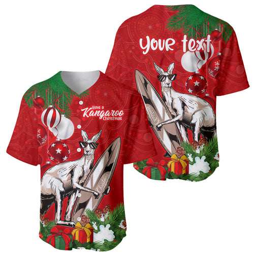 personalised-kangaroo-lover-baseball-jersey-australia-merry-christmas-aboriginal