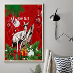 personalised-kangaroo-lover-canvas-wall-art-australia-merry-christmas-aboriginal
