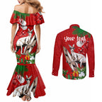 personalised-kangaroo-lover-couples-matching-mermaid-dress-and-long-sleeve-button-shirt-australia-merry-christmas-aboriginal