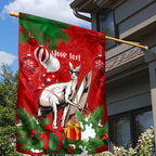 personalised-kangaroo-lover-garden-flag-australia-merry-christmas-aboriginal