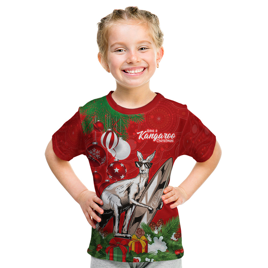 personalised-kangaroo-lover-kid-t-shirt-australia-merry-christmas-aboriginal