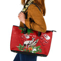personalised-kangaroo-lover-leather-tote-bag-australia-merry-christmas-aboriginal