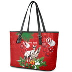 personalised-kangaroo-lover-leather-tote-bag-australia-merry-christmas-aboriginal