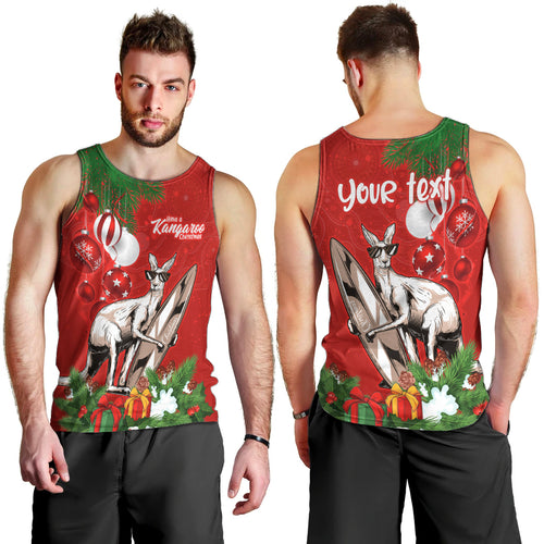 personalised-kangaroo-lover-men-tank-top-australia-merry-christmas-aboriginal