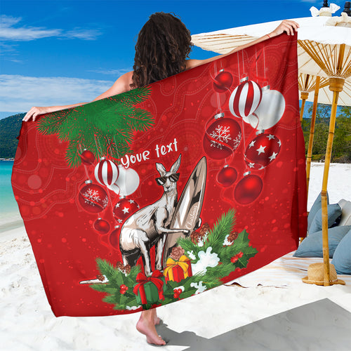 personalised-kangaroo-lover-sarong-australia-merry-christmas-aboriginal