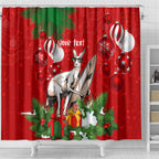 personalised-kangaroo-lover-shower-curtain-australia-merry-christmas-aboriginal