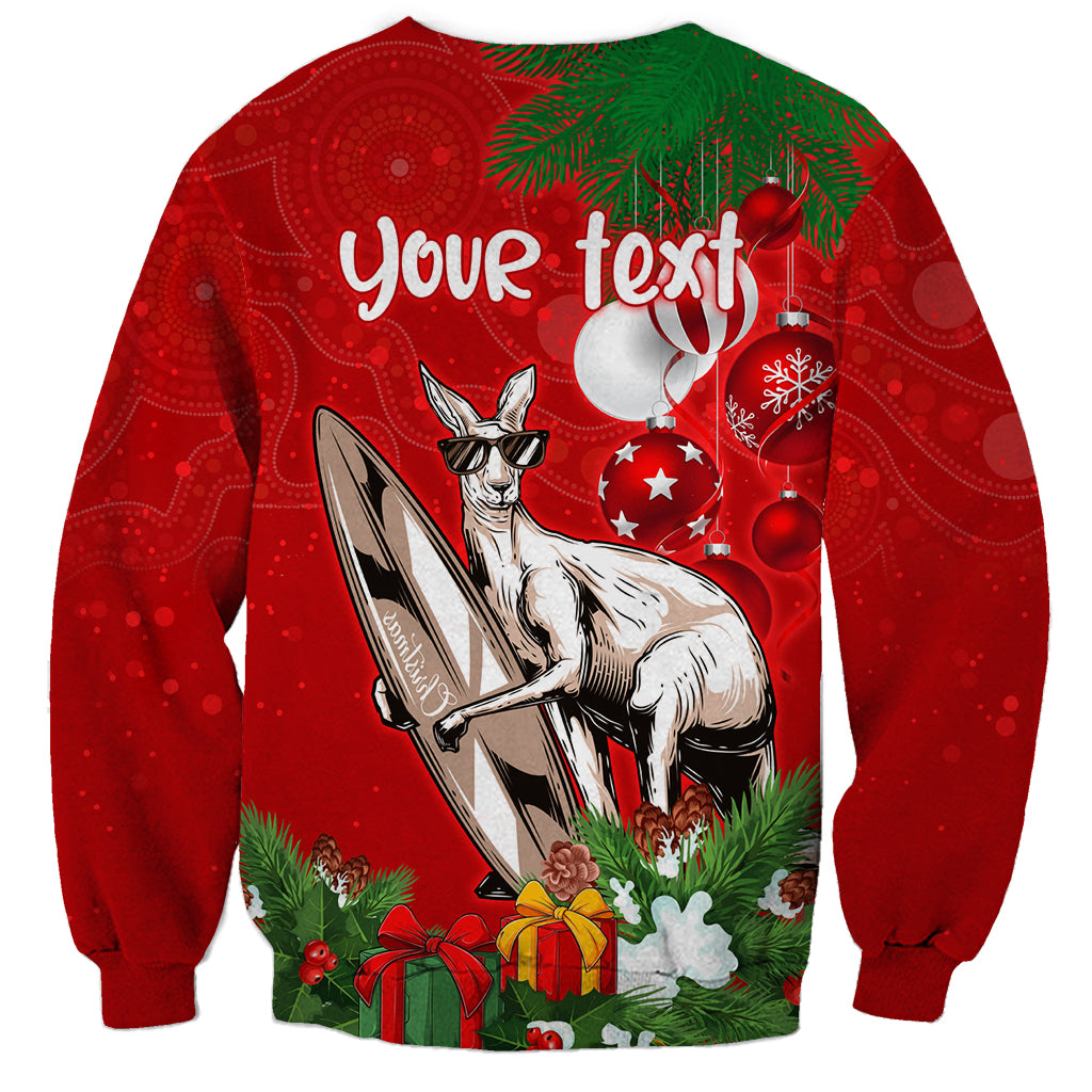 personalised-kangaroo-lover-sweatshirt-australia-merry-christmas-aboriginal