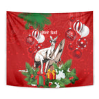 personalised-kangaroo-lover-tapestry-australia-merry-christmas-aboriginal