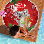 koala-lover-beach-blanket-australia-merry-christmas-aboriginal