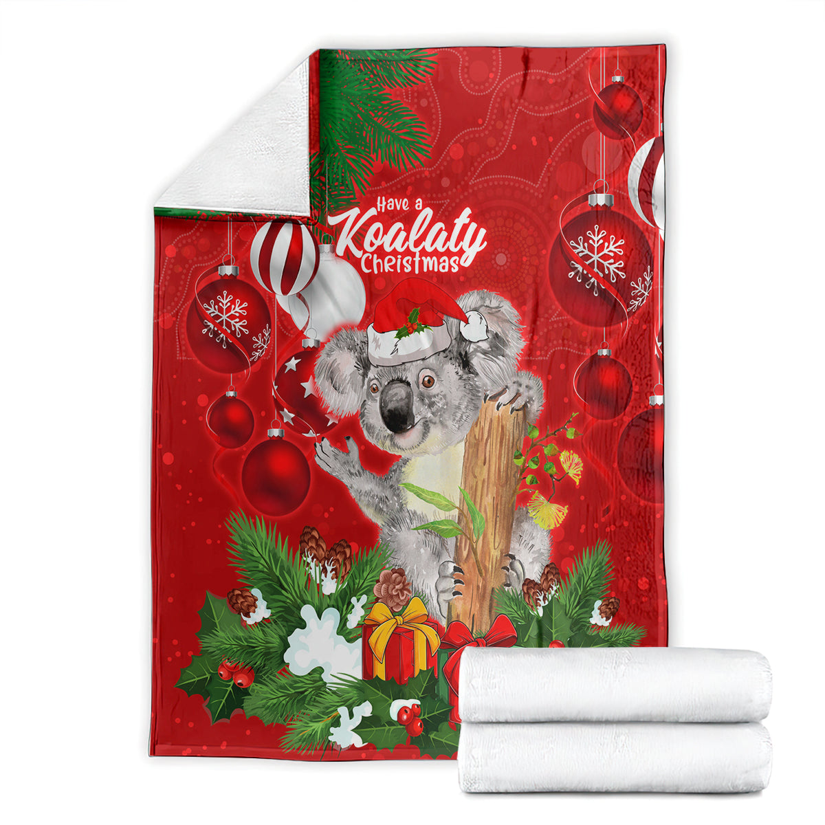 koala-lover-blanket-australia-merry-christmas-aboriginal