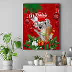 koala-lover-canvas-wall-art-australia-merry-christmas-aboriginal