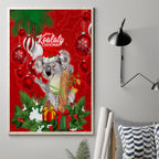 koala-lover-canvas-wall-art-australia-merry-christmas-aboriginal