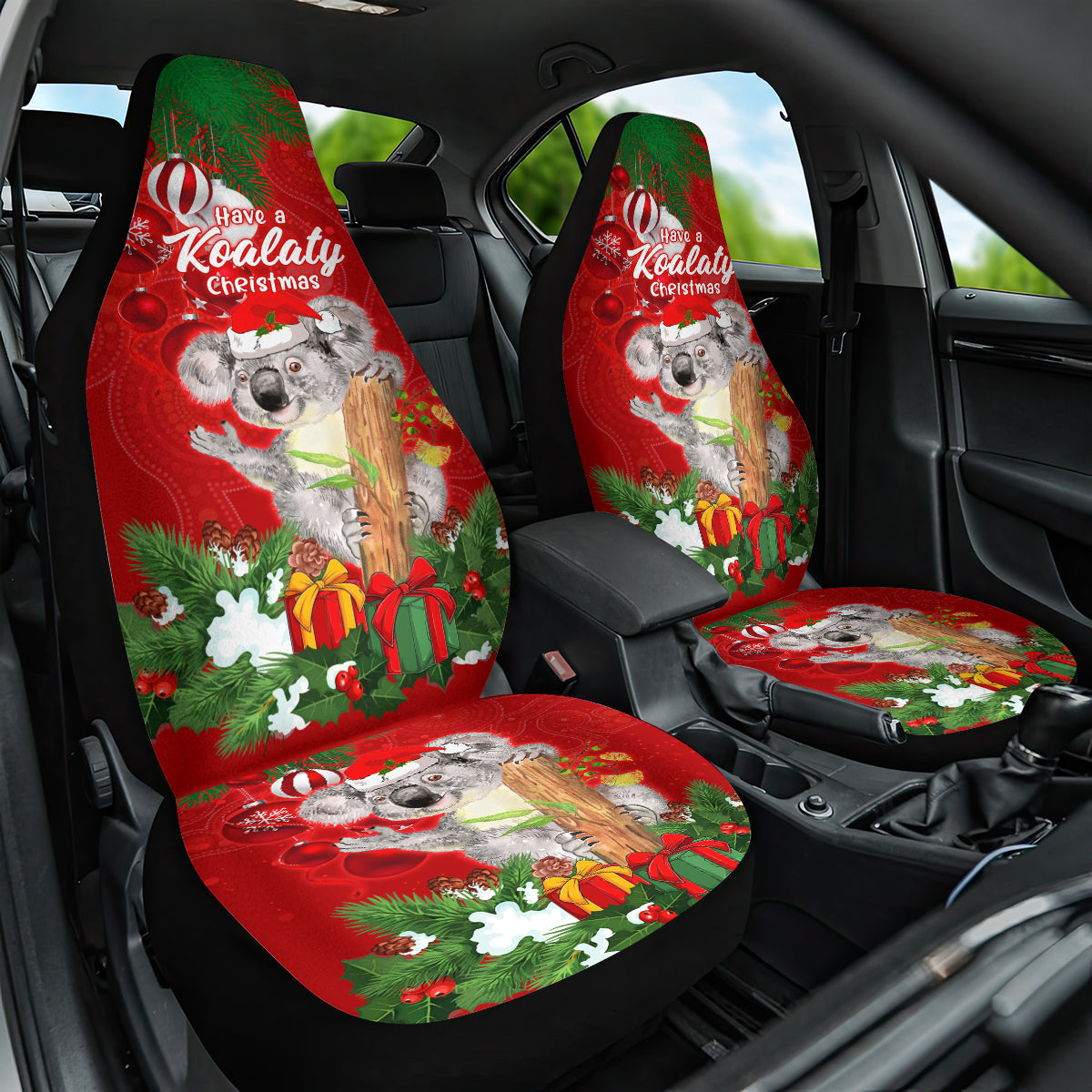 koala-lover-car-seat-cover-australia-merry-christmas-aboriginal