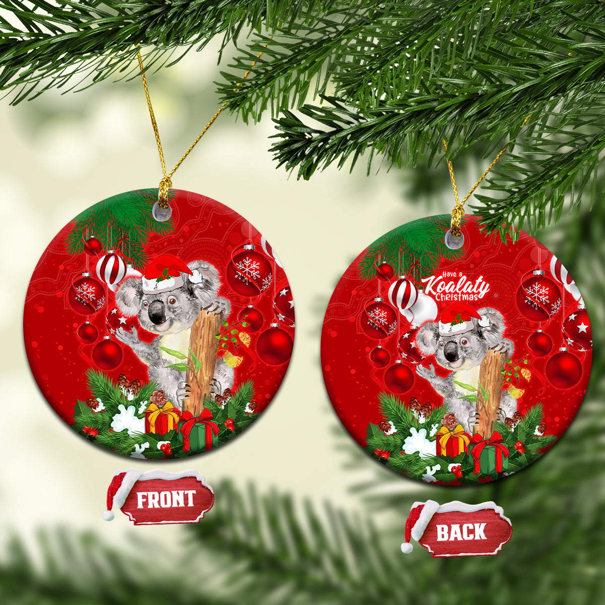 koala-lover-ceramic-ornament-australia-merry-christmas-aboriginal