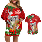 koala-lover-couples-matching-off-shoulder-short-dress-and-hawaiian-shirt-australia-merry-christmas-aboriginal