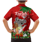 koala-lover-family-matching-mermaid-dress-and-hawaiian-shirt-australia-merry-christmas-aboriginal