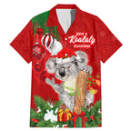 koala-lover-family-matching-mermaid-dress-and-hawaiian-shirt-australia-merry-christmas-aboriginal