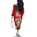 koala-lover-family-matching-off-shoulder-long-sleeve-dress-and-hawaiian-shirt-australia-merry-christmas-aboriginal