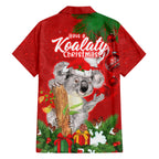 koala-lover-family-matching-puletasi-dress-and-hawaiian-shirt-australia-merry-christmas-aboriginal
