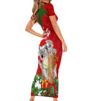 koala-lover-family-matching-short-sleeve-bodycon-dress-and-hawaiian-shirt-australia-merry-christmas-aboriginal