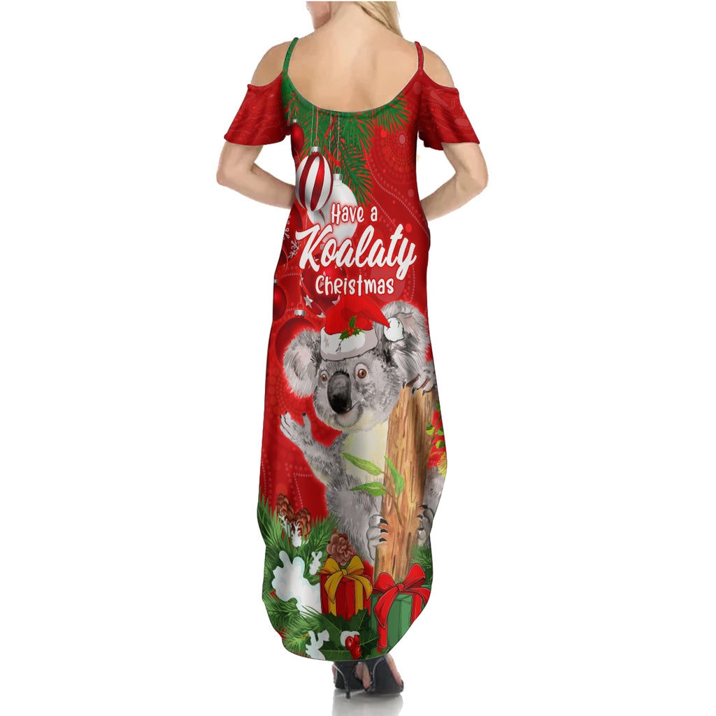 koala-lover-family-matching-summer-maxi-dress-and-hawaiian-shirt-australia-merry-christmas-aboriginal